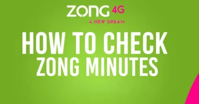 How to Check Zong Remaining Minutes