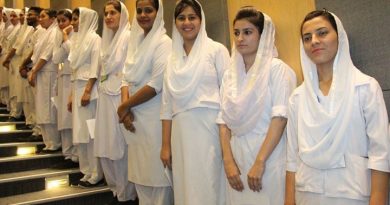 Government nursing admission 2024 in Pakistan