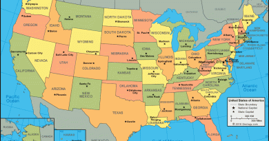 Explore the Comprehensive Labeled United States Map